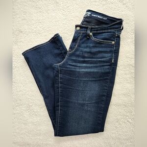 Signature by Levi Strauss Deep Blue Curvy Bootcut Jeans